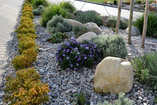 Decorative Rock Installation in Elk Grove